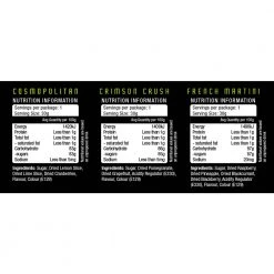 Hot Shots NY Cocktail Vodka Samplers New