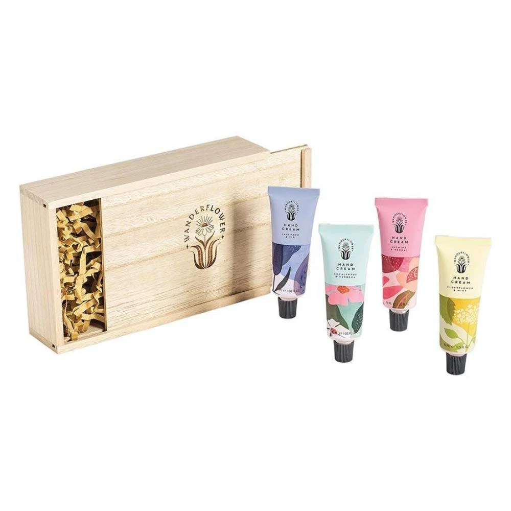 IsAlbi Wanderflower Hand Cream Library Boxed Gift | Set Of 4 2 IsAlbi Wanderflower Hand Cream Library Boxed Gift | Set Of 4