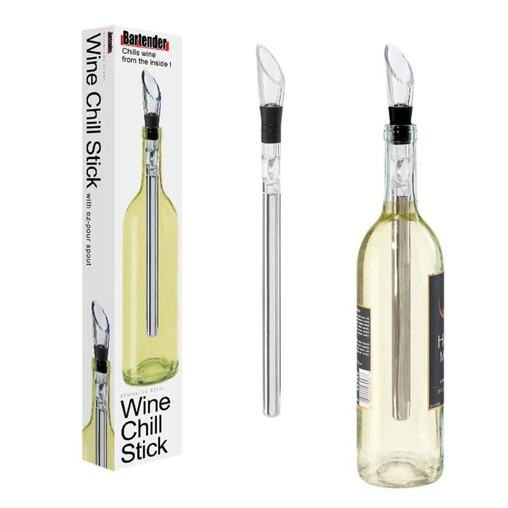 Donaldson Wine Chill Stick With Pourer Spout 2 Donaldson Wine Chill Stick With Pourer Spout