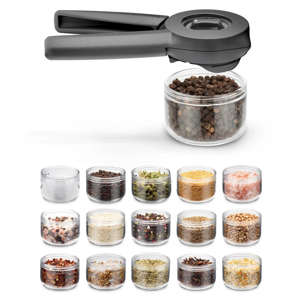 Ortwo Lite One-Handed Spice Grinder | Dreamfarm 2 Ortwo Lite One-Handed Spice Grinder | Dreamfarm