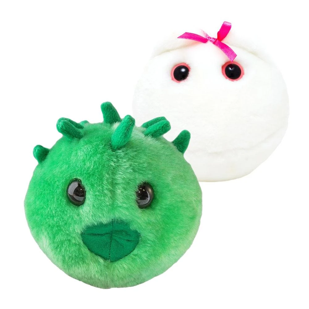 Heebiejeebies Giant Microbes & STDs Plush Toys Giant Products 1 Heebiejeebies Giant Microbes & STDs Plush Toys Giant Products