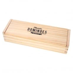 IsAlbi Office Gifts Wooden Dominoes Set