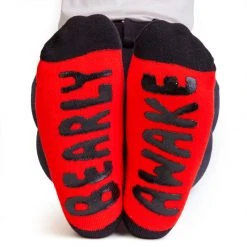 Mdi Silly Soles Nap Time Panda Socks Office Gifts