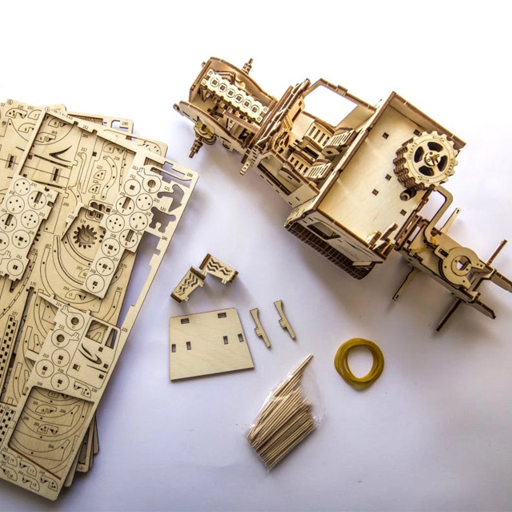 Ugears Heavy Boy Truck VM-03 Model Kit Science STEM Toys 3 Ugears Heavy Boy Truck VM-03 Model Kit Science STEM Toys