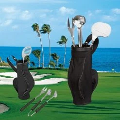 Albi Golf Club BBQ Utensils & Carry Caddie Sports And Outdoors