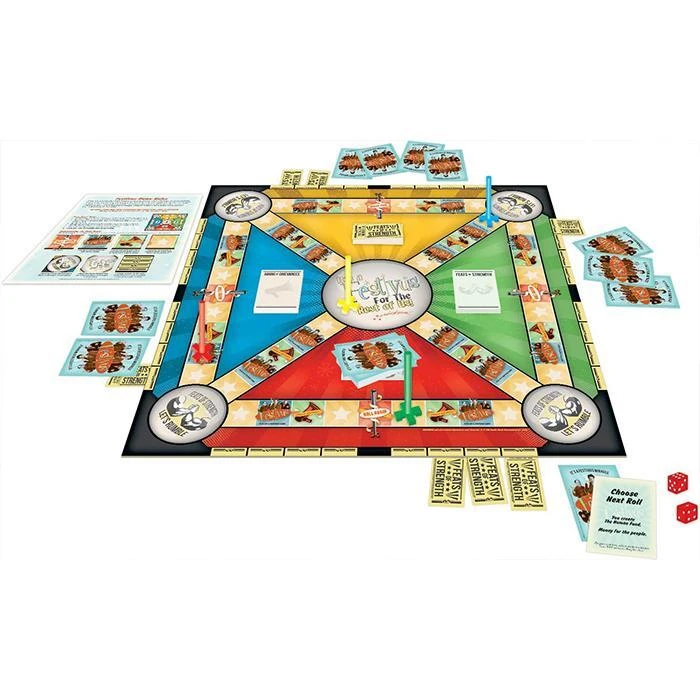 William Valentine Seinfeld "Happy Festivus!" Board Game 2 William Valentine Seinfeld "Happy Festivus!" Board Game