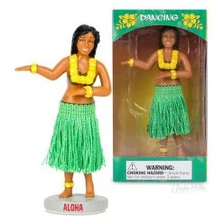 William Valentine Dancing Dashboard Hula Girl