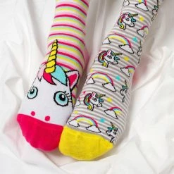 Outliving Magical Unicorn Odd Socks Gift Set - 3 Pairs Gifts For Sisters