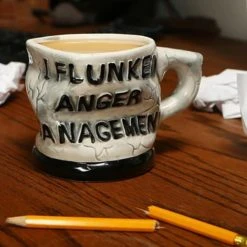 William Valentine Mugs I Flunked Anger Management Mug