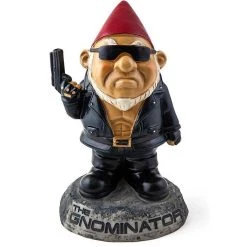 William Valentine Mens Novelty Gifts The Gnominator - Garden Gnome