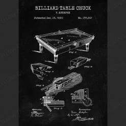 Yellow Octopus Exclusives - Prints Billiards Patent Prints Wall Art | Set Of 3 Man Cave Gifts