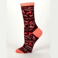 Optoco Socks For Crazy Cat Ladies