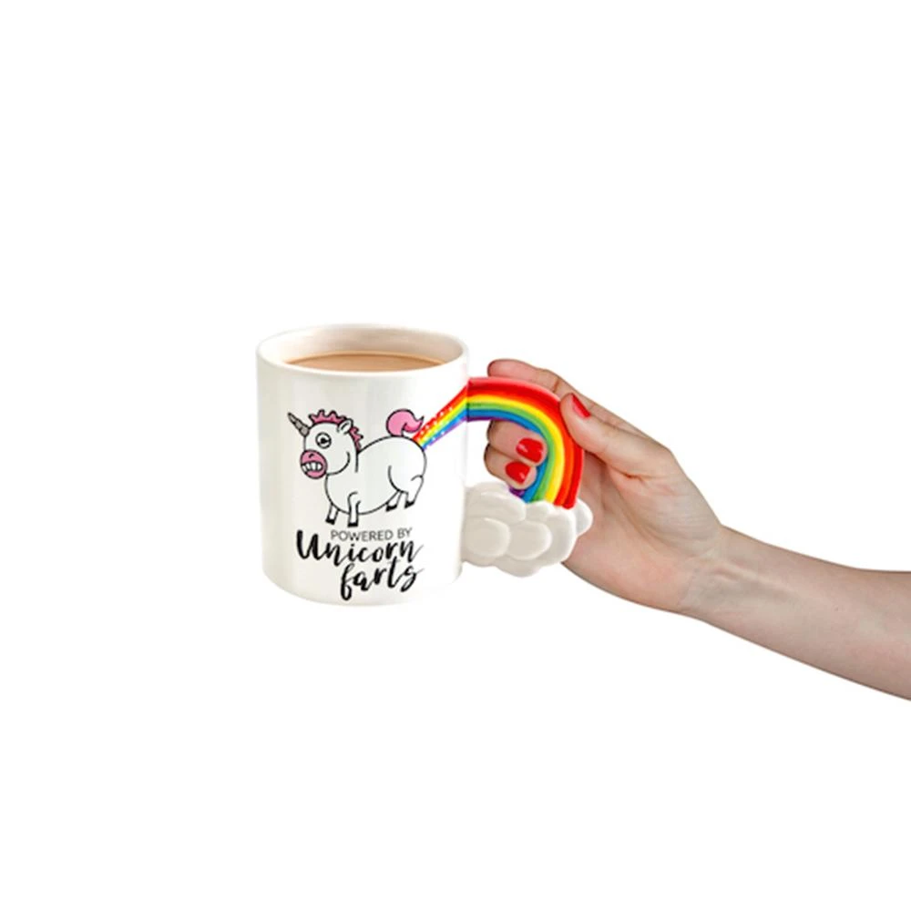 William Valentine Office Gifts Powered By Unicorn Farts Oversized Rainbow Mug 3 William Valentine Office Gifts Powered By Unicorn Farts Oversized Rainbow Mug