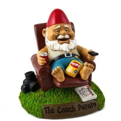 William Valentine The Couch Potato Garden Gnome