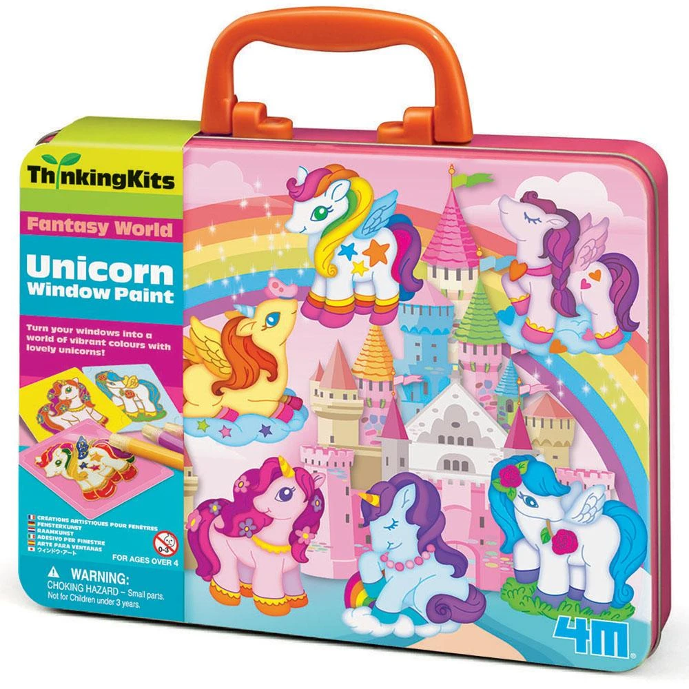 Johnco Magical Unicorns Window Decorations Kit 4 Johnco Magical Unicorns Window Decorations Kit