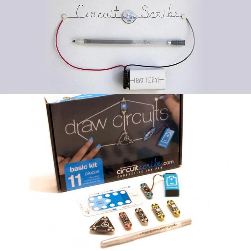 IWorld Australia Circuit Scribe Conductive Ink Pen Basic Kit Science STEM Toys 4 IWorld Australia Circuit Scribe Conductive Ink Pen Basic Kit Science STEM Toys