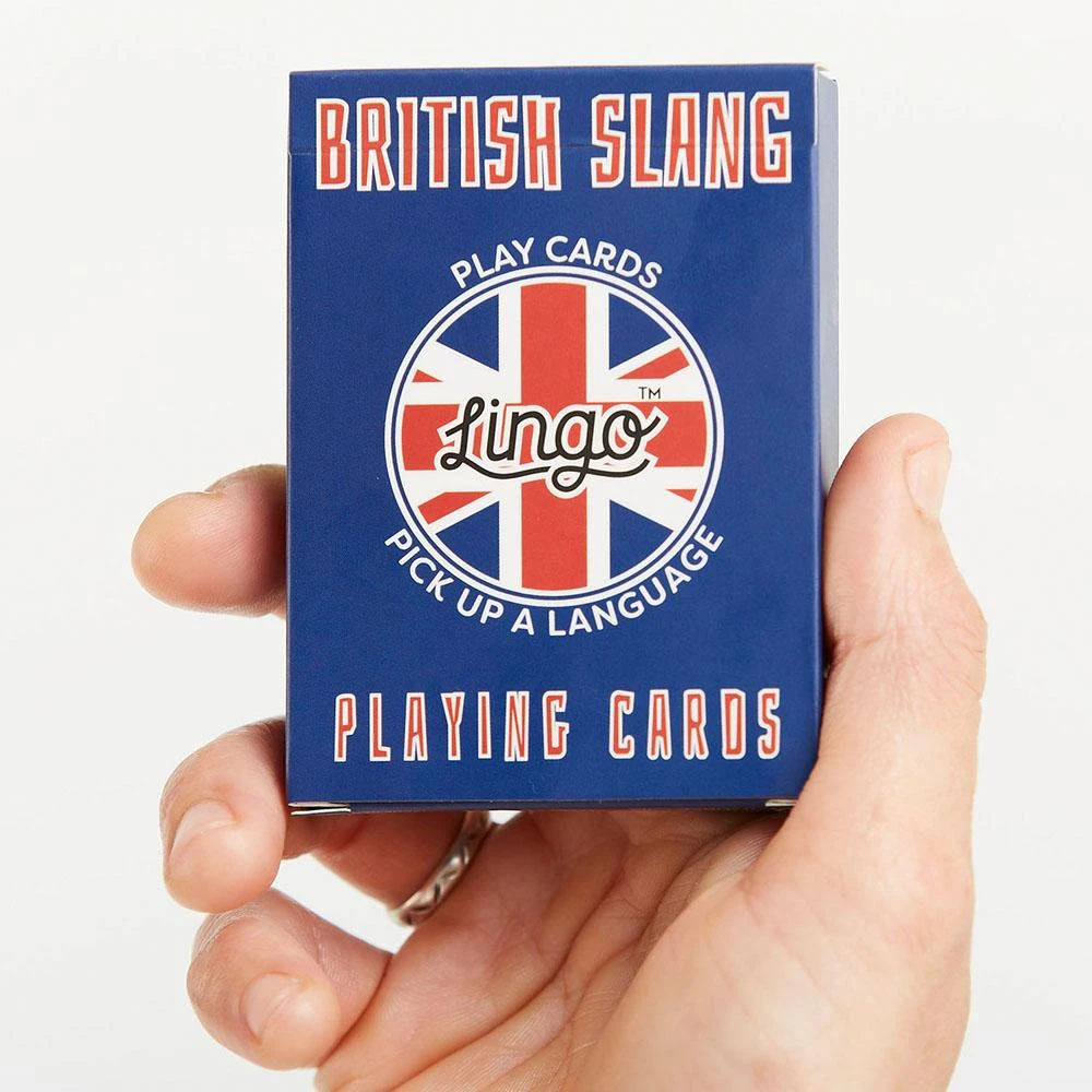 Curated British Slang Playing Cards Office Gifts 2 Curated British Slang Playing Cards Office Gifts