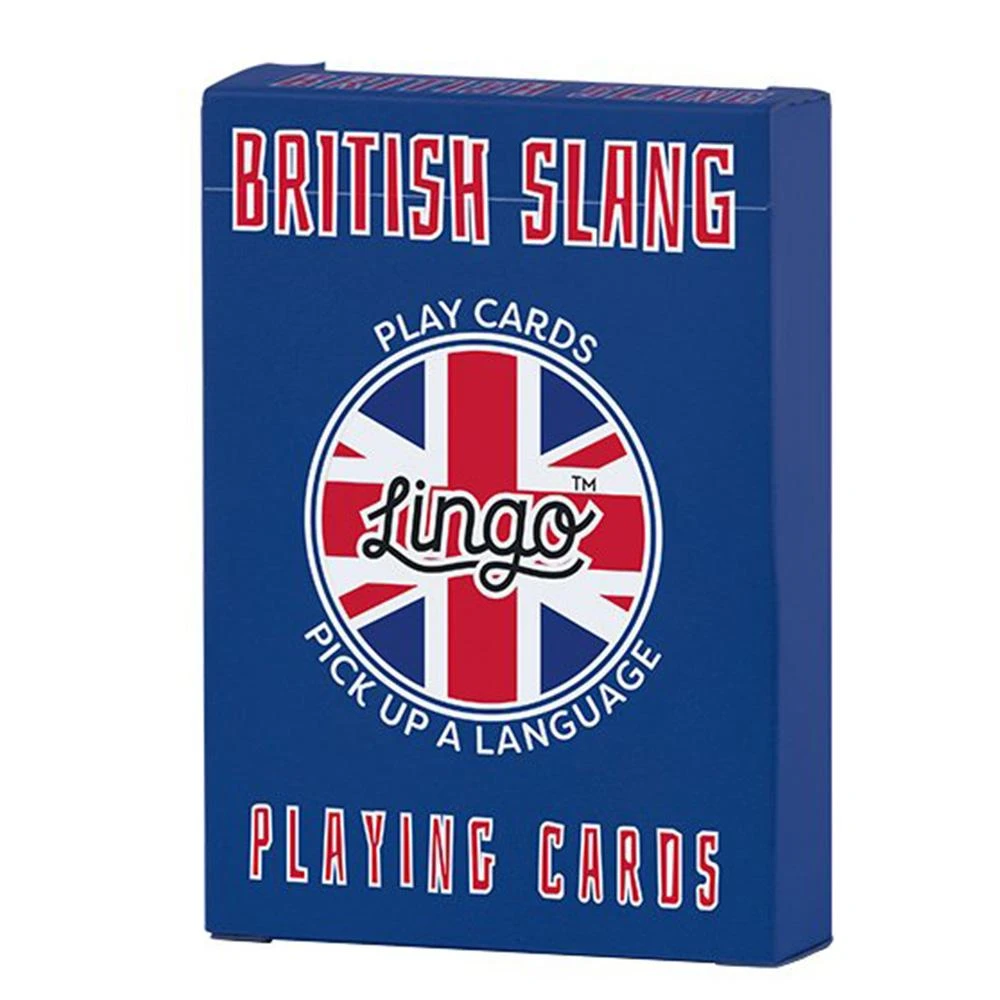 Curated British Slang Playing Cards Office Gifts 4 Curated British Slang Playing Cards Office Gifts