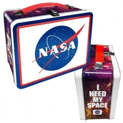 VR Distribution NASA Retro Tin Lunch Box