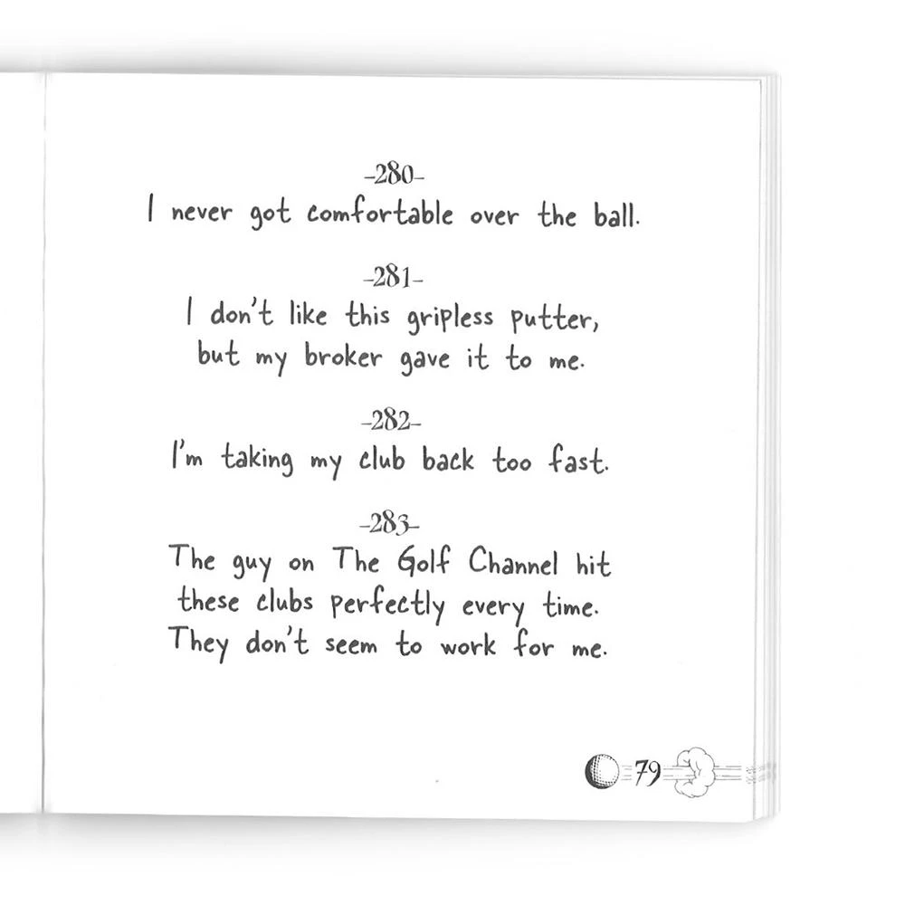 Brumby Sunstate 501 Excuses For A Bad Golf Shot Book 4 Brumby Sunstate 501 Excuses For A Bad Golf Shot Book