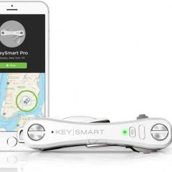 Zen Imports Gadgets For Him KeySmart Pro Key Organiser With Tile Smart Bluetooth Tracker - Black Or White