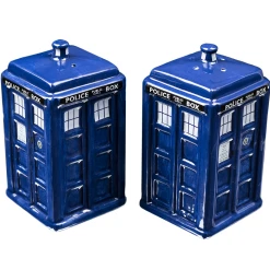 Ikon Collectables Doctor Who Tardis Salt & Pepper Shakers