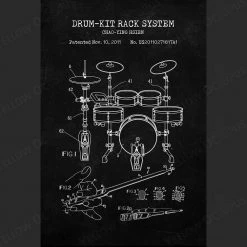Yellow Octopus Exclusives - Prints For Dad Musical Instruments Patent Prints Wall Art | Set Of 3