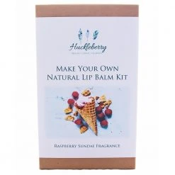 Huckleberry Science STEM Toys Make Your Own Raspberry Sundae Natural Lip Balms