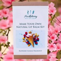 Huckleberry Science STEM Toys Make Your Own Raspberry Sundae Natural Lip Balms