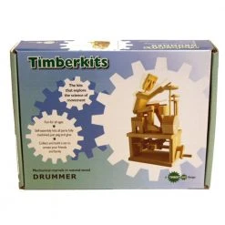 BubblesUp Timberkits DIY Drummer Mechanical Model