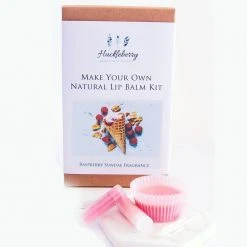 Huckleberry Science STEM Toys Make Your Own Raspberry Sundae Natural Lip Balms