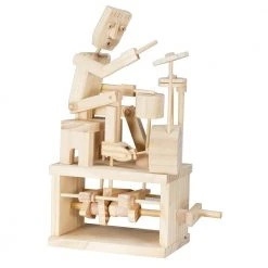 BubblesUp Timberkits DIY Drummer Mechanical Model