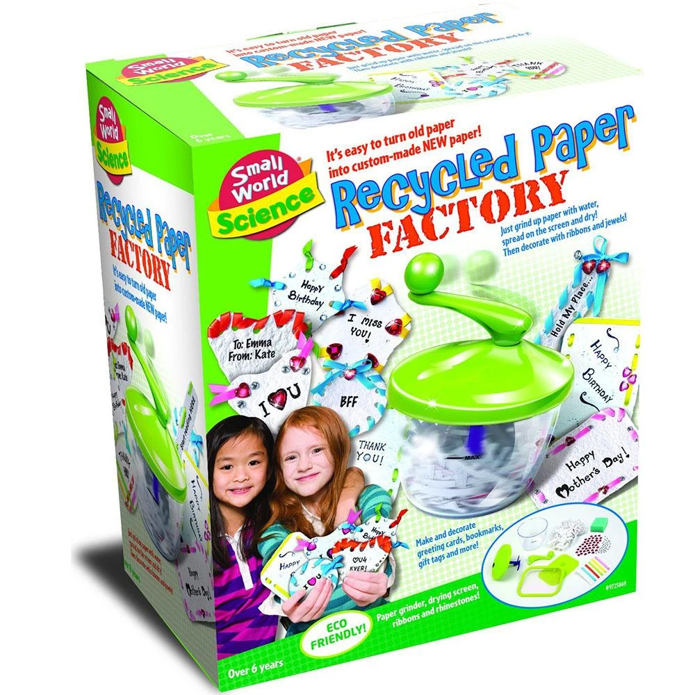Theatrix Science STEM Toys Kids Paper Recycling Factory Kit 3 Theatrix Science STEM Toys Kids Paper Recycling Factory Kit