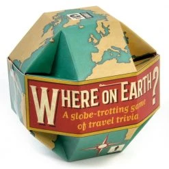 Curated Travel Gifts Where On Earth? Travel Trivia Game