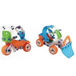 Johnco Science STEM Toys 5-in-1 Soft Block Build & Play Model Kit 132 Pieces