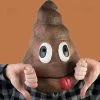 Mdi Smiling Poo Emoji Latex Party Mask