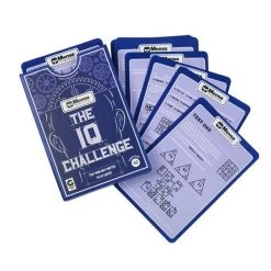Curated Mensa Challenge Your IQ Quiz Cards Educational Toys