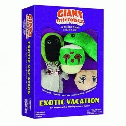 Heebiejeebies Giant Products Exotic Vacation Plush Giant Microbes Gift Box