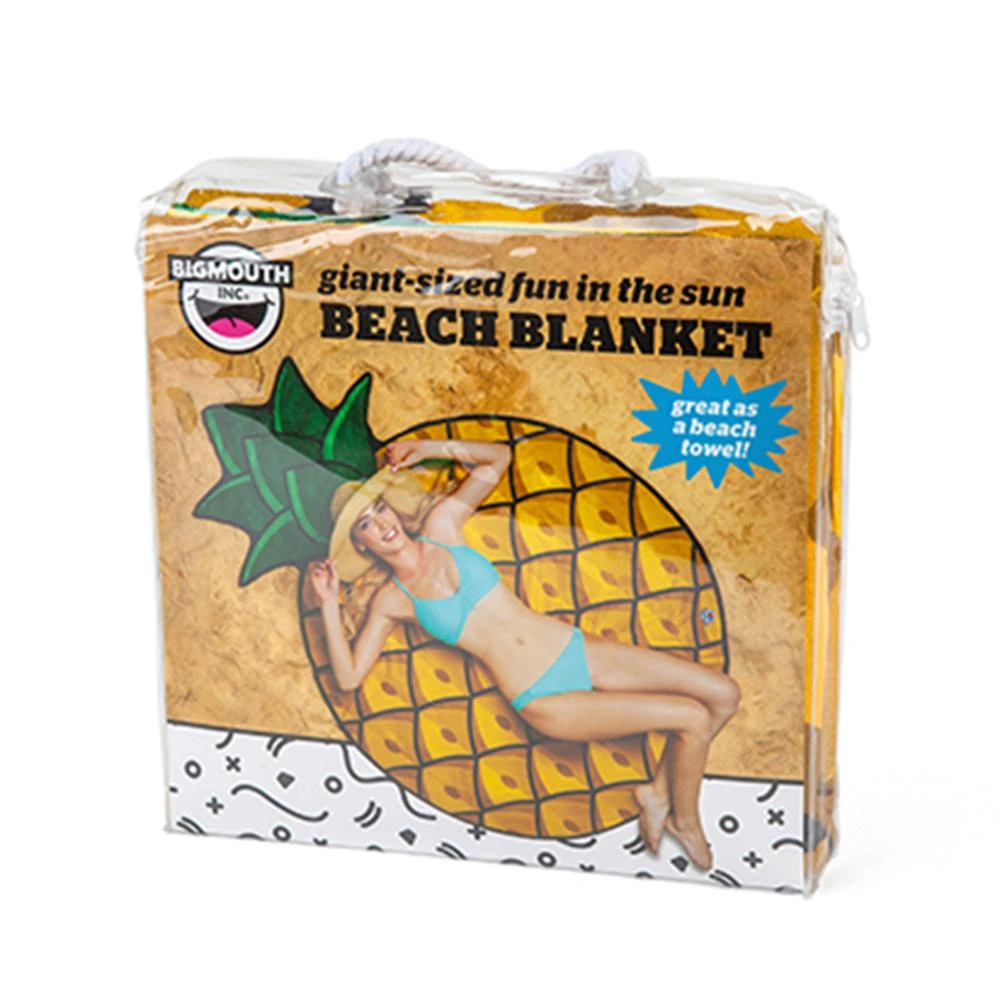 William Valentine Giant Products Gigantic Pineapple Beach Blanket 152cm 4 William Valentine Giant Products Gigantic Pineapple Beach Blanket 152cm
