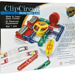 Heebiejeebies Gifts For Boys Clip Circuit Electro Lab Kit