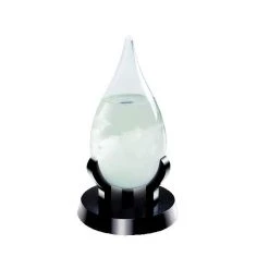 Heebiejeebies Man Cave Gifts Fitzroy's Storm Glass - Weather Forecasting Device | Teardrop