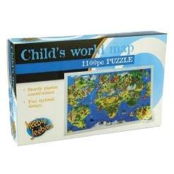 Heebiejeebies Science STEM Toys Illustrated World Map Jigsaw Puzzle 1100pcs