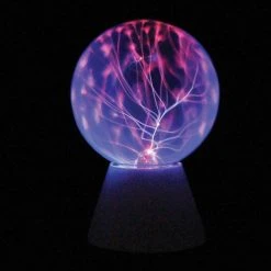 Heebiejeebies Gadgets For Him Teslas Lamp Plasma Ball 15cm Diameter