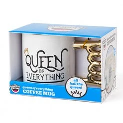 William Valentine The Queen Of Everything Oversized Crown Handle Mug Office Gifts