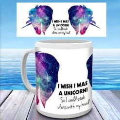 Impact Posters I Wish I Was A Unicorn So I Could Stab People Mug Office Gifts