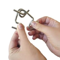 IsAlbi Gifts For Boys Classic Wire Puzzles - Set Of Six