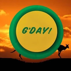 IsAlbi The G'Day Aussie Button - 10 Aussie Phrases! Mens Novelty Gifts