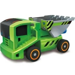 Johnco Science STEM Toys 7-in-1 Solar Rechargeable Vehicle Construction Station Kit
