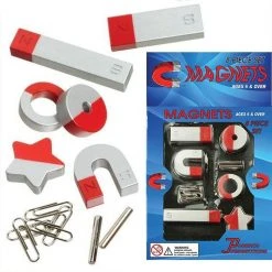 Johnco Gifts For Boys 8 Piece Kids Magnet Experiment Set