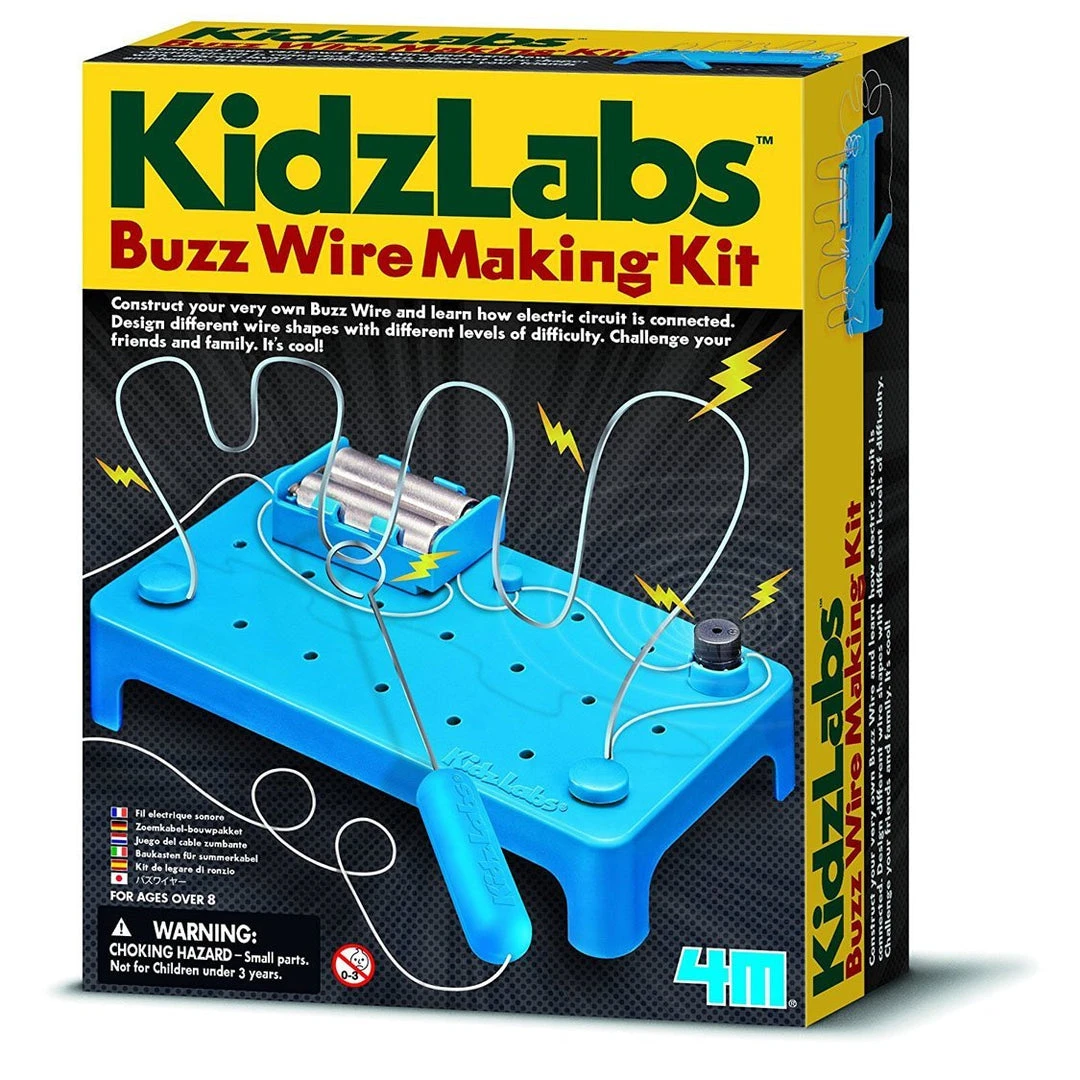 Johnco Gifts For Boys Buzz Wire Science Kit | 4M 1 Johnco Gifts For Boys Buzz Wire Science Kit | 4M